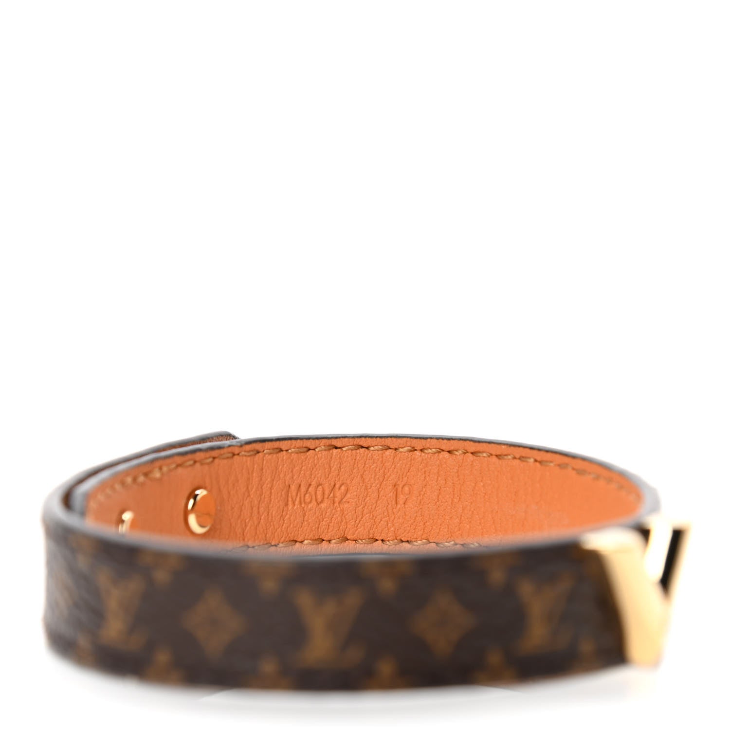 Louis Vuitton Monogram Essential V Bracelet 19 4 of 5