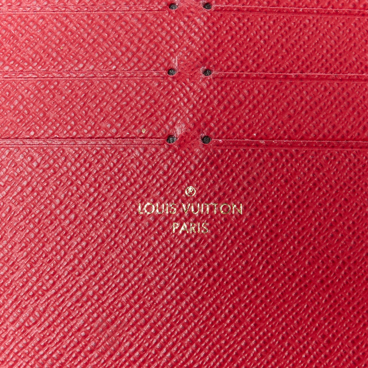 Calfskin Felicie Card Holder Insert Cherry