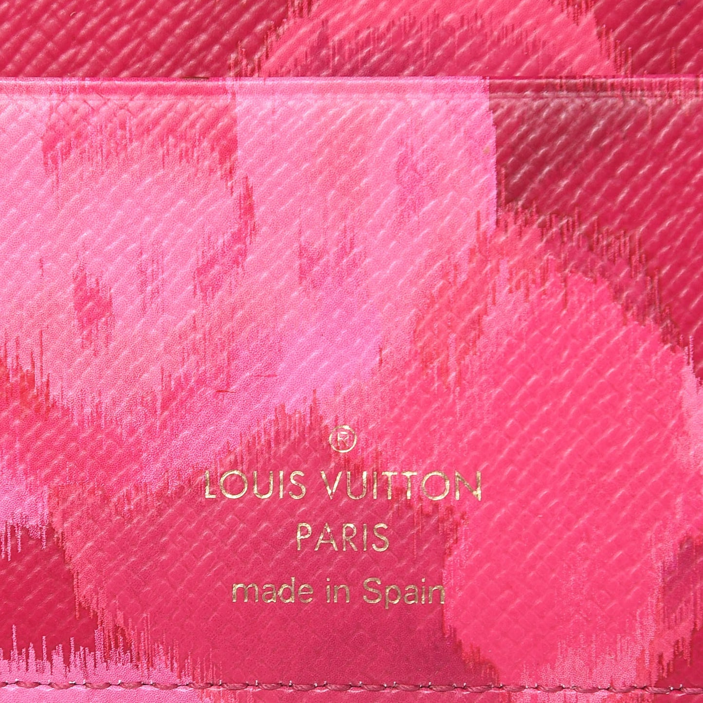 Monogram Articles de Voyage Ikat Insolite Wallet Rose Indien