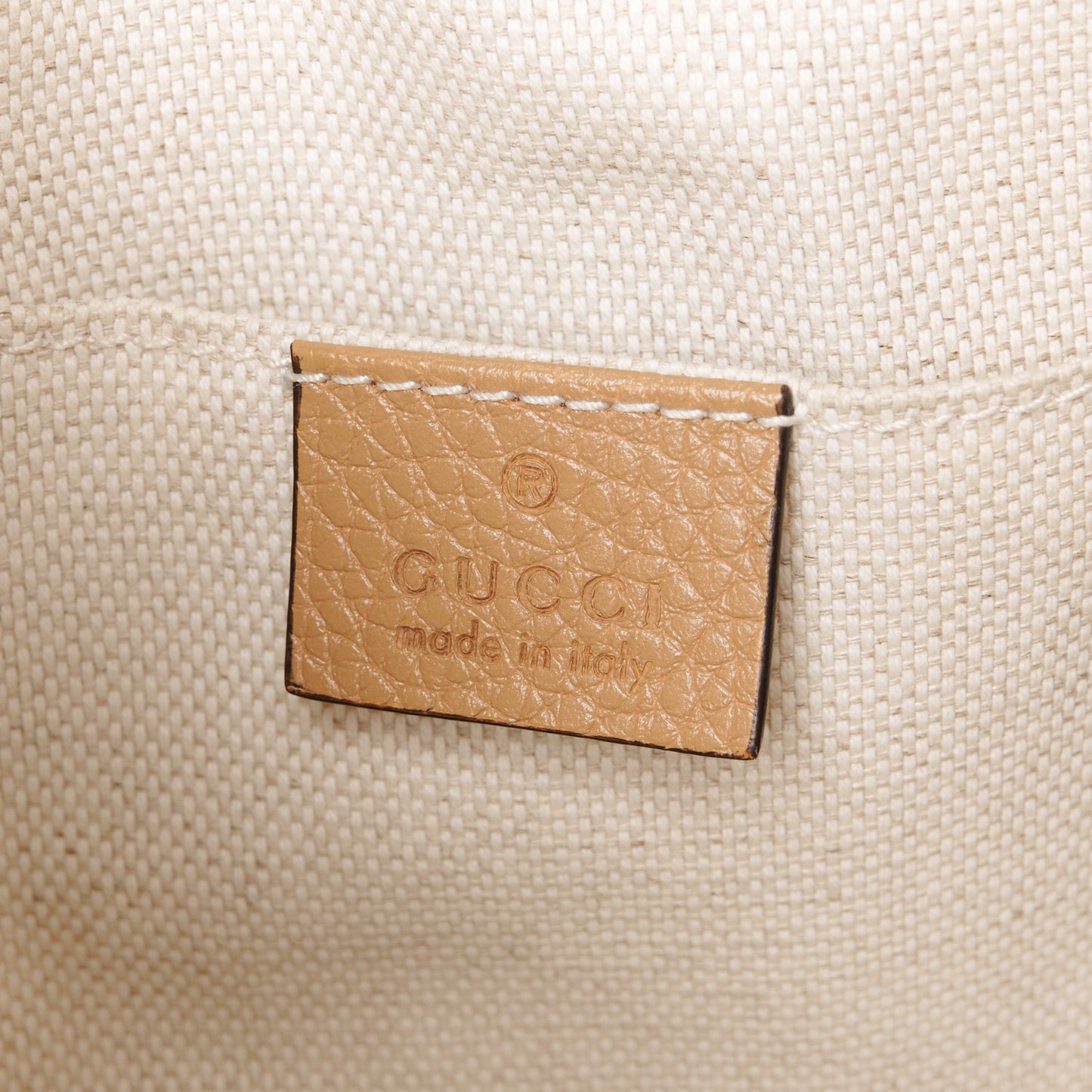 Pebbled Calfskin Small Soho Disco Bag Camelia