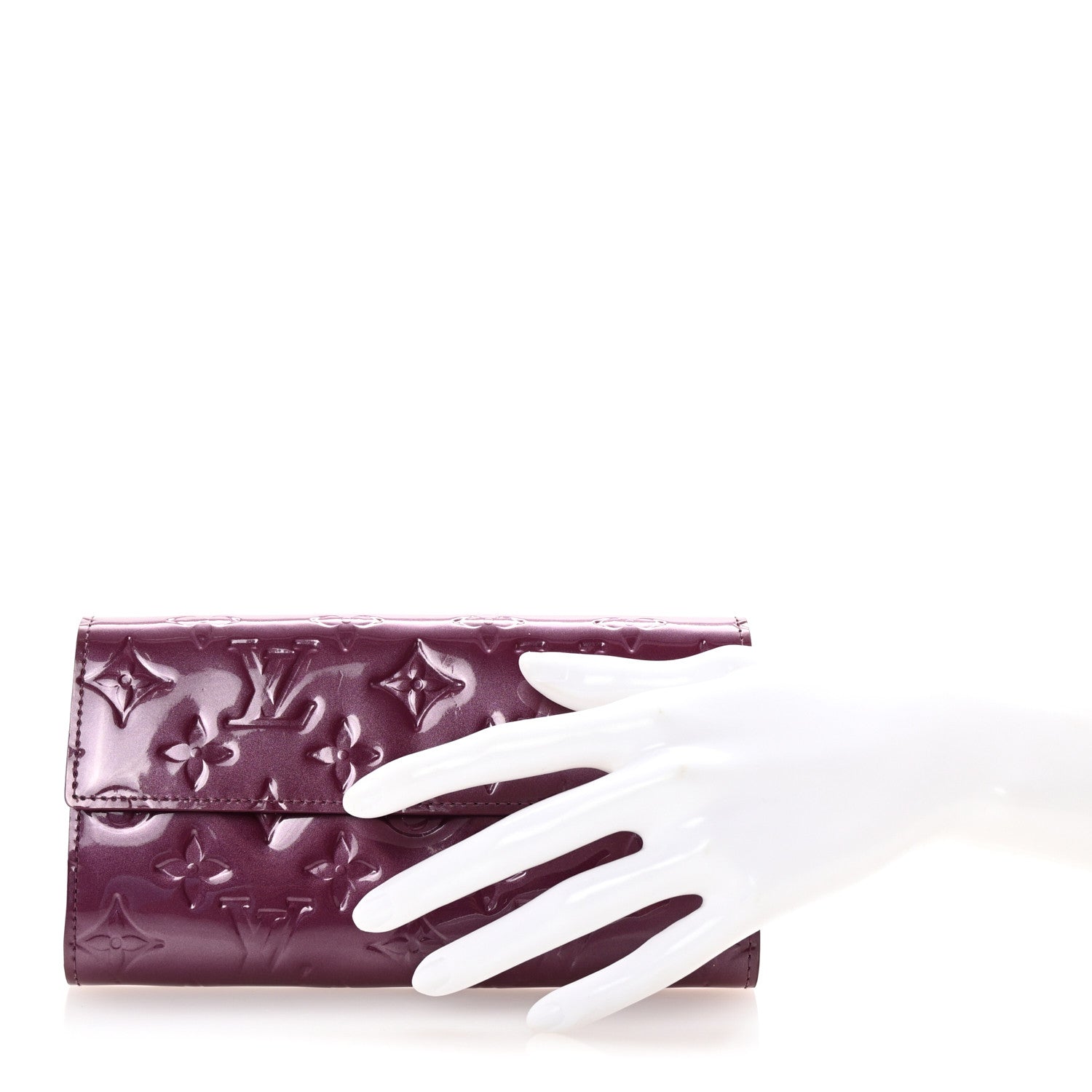 Louis Vuitton Vernis Sarah Wallet Violet 2 of 7