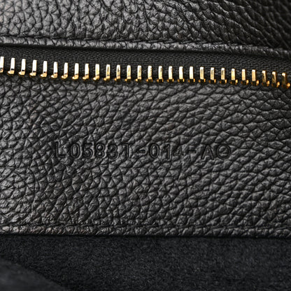 Tom Ford Pebbled Calfskin Medium Jennifer Zip Tote Black 6 of 13