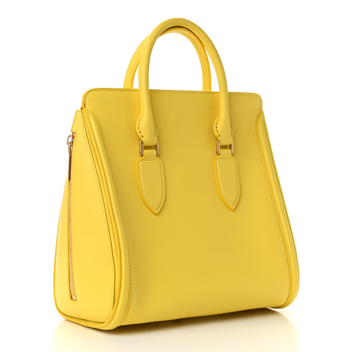 Calfskin Large Heroine Bright Yellow