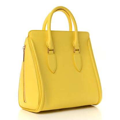 Alexander McQueen Calfskin Large Heroine Bright Yellow 3 of 17