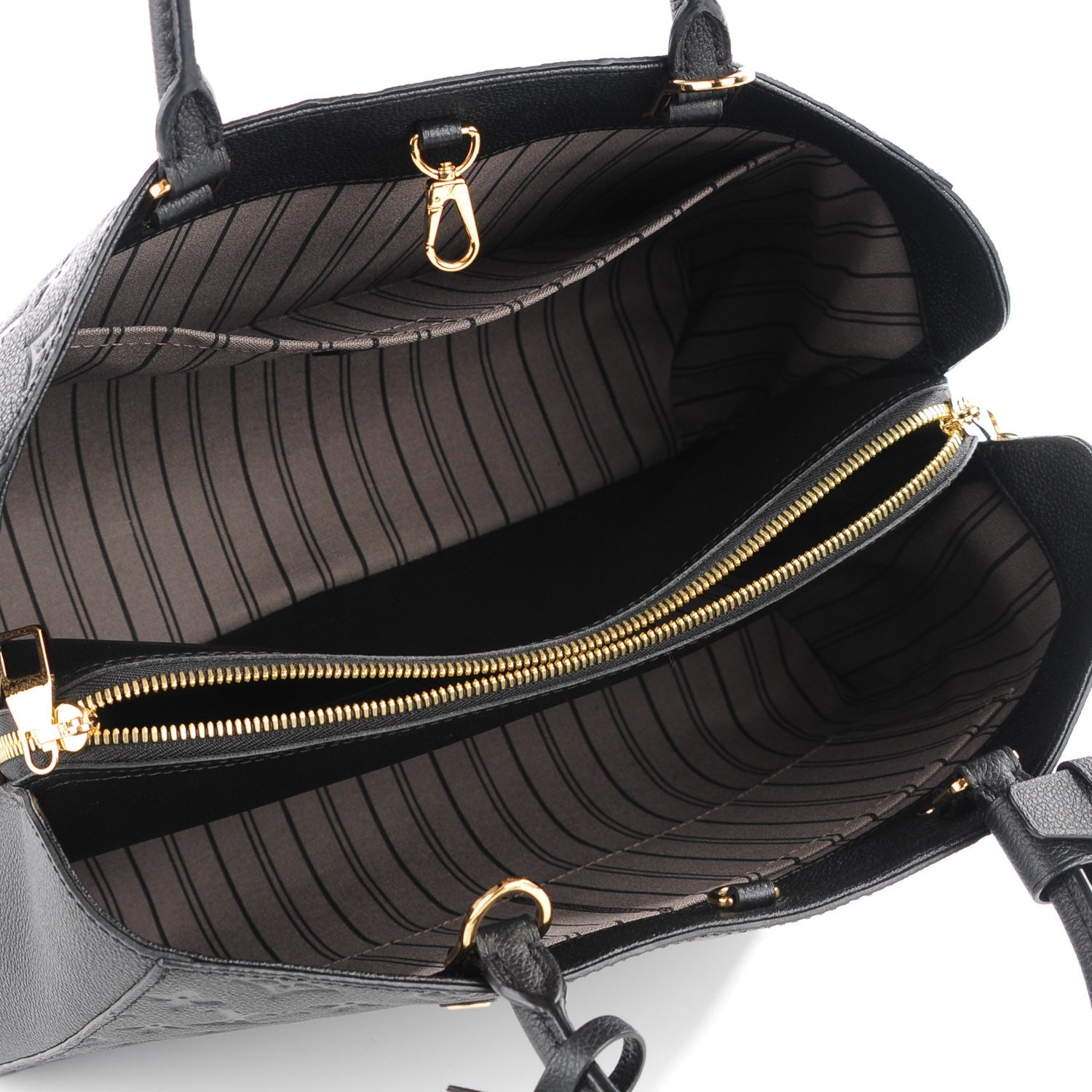 Louis Vuitton Empreinte Montaigne GM Black 5 of 7