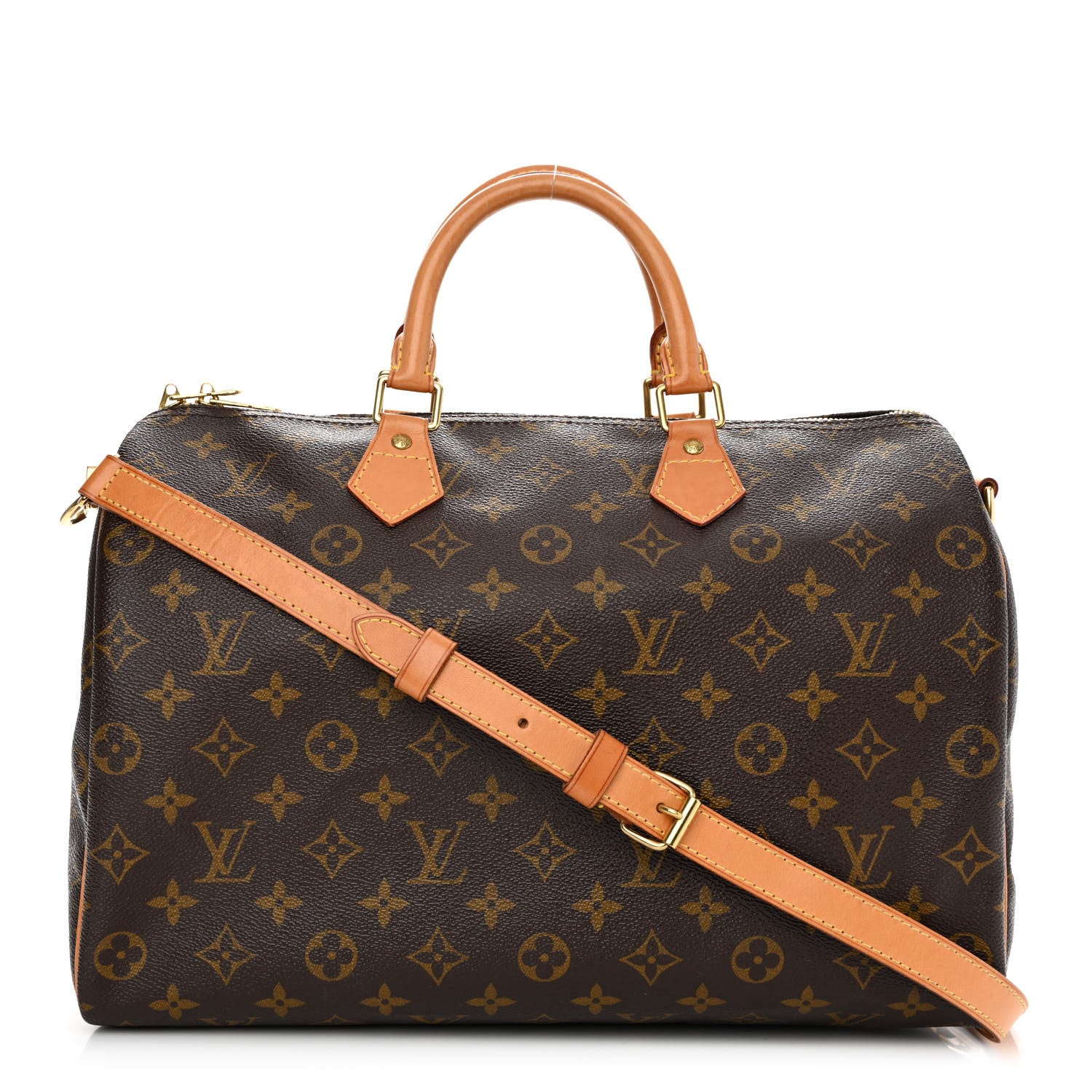 Louis Vuitton Monogram Speedy Bandouliere 35 1 of 10