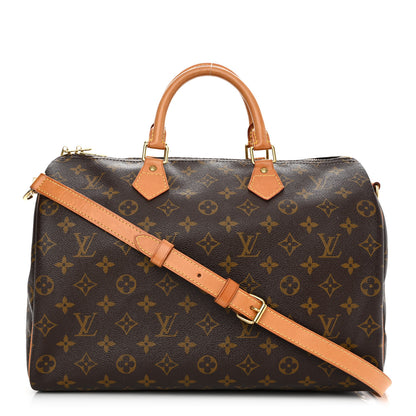 Louis Vuitton Monogram Speedy Bandouliere 35 1 of 10