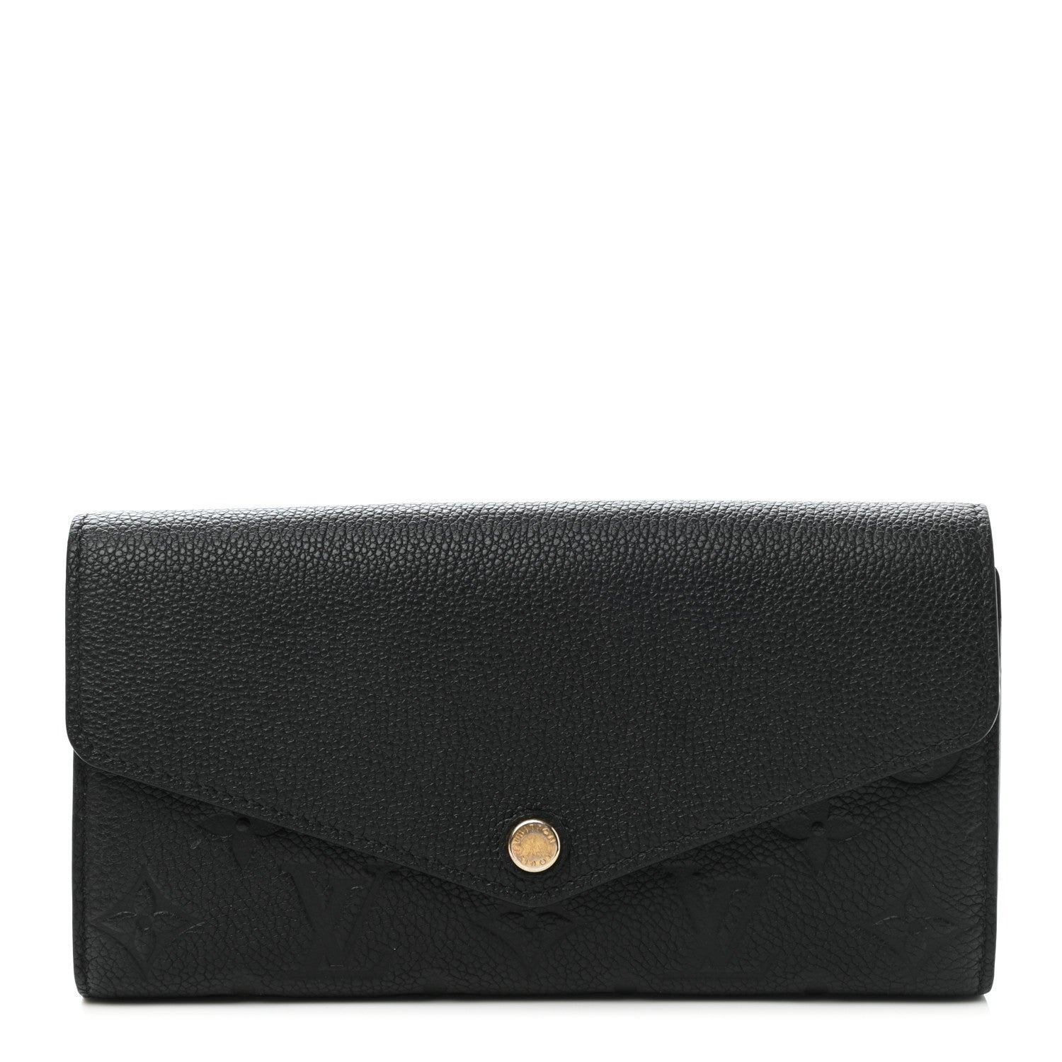 Louis Vuitton Empreinte Sarah Wallet NM Black 1 of 7