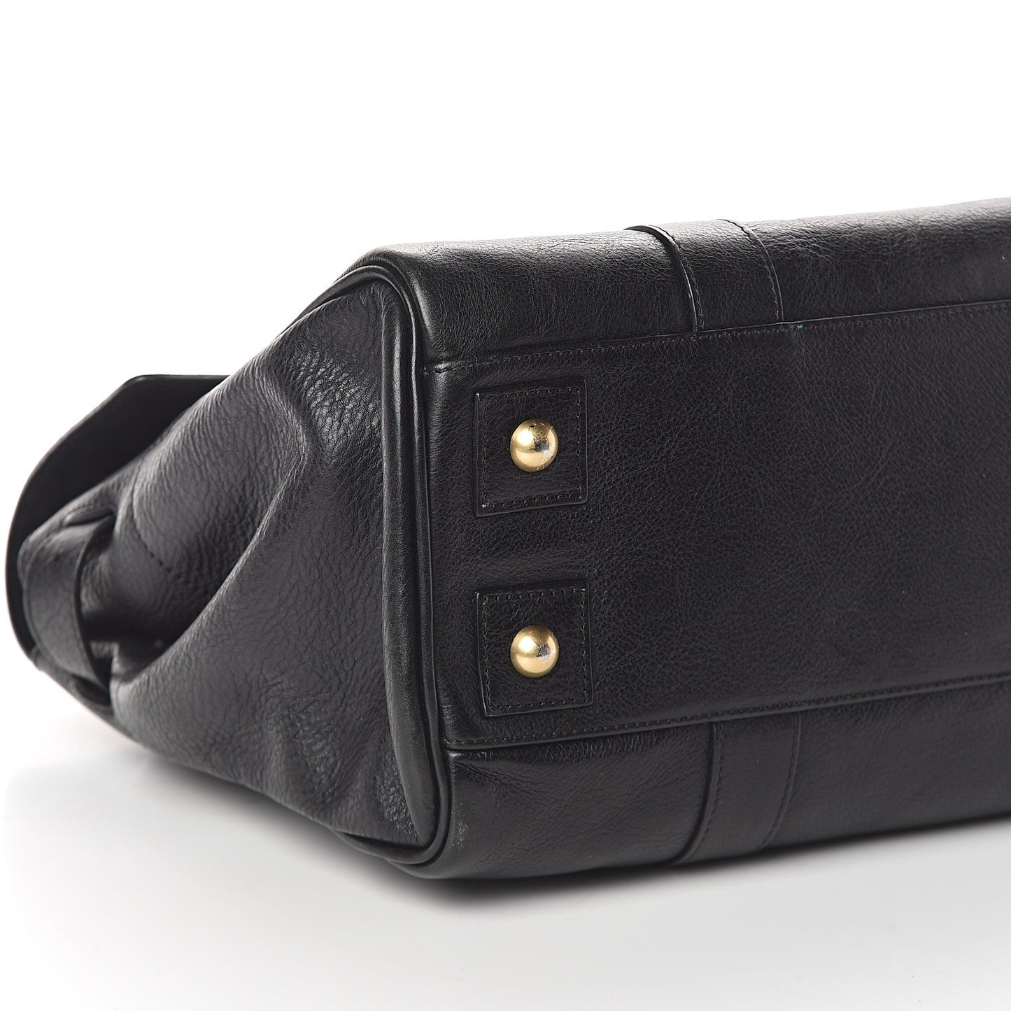 Natural Leather Small Bayswater Black
