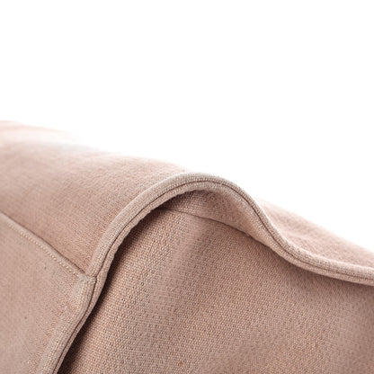 Chanel Canvas Large Deauville Tote Ecru 15 of 17