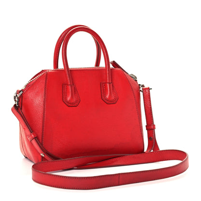 Givenchy Sugar Goatskin Mini Antigona Pop Red 3 of 13