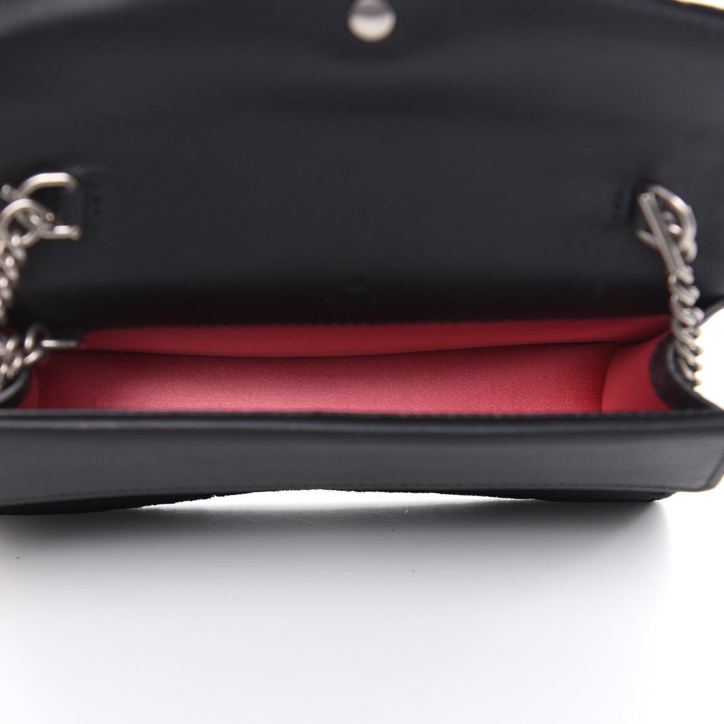 Velvet Crystal Super Mini Dionysus Shoulder Bag Black