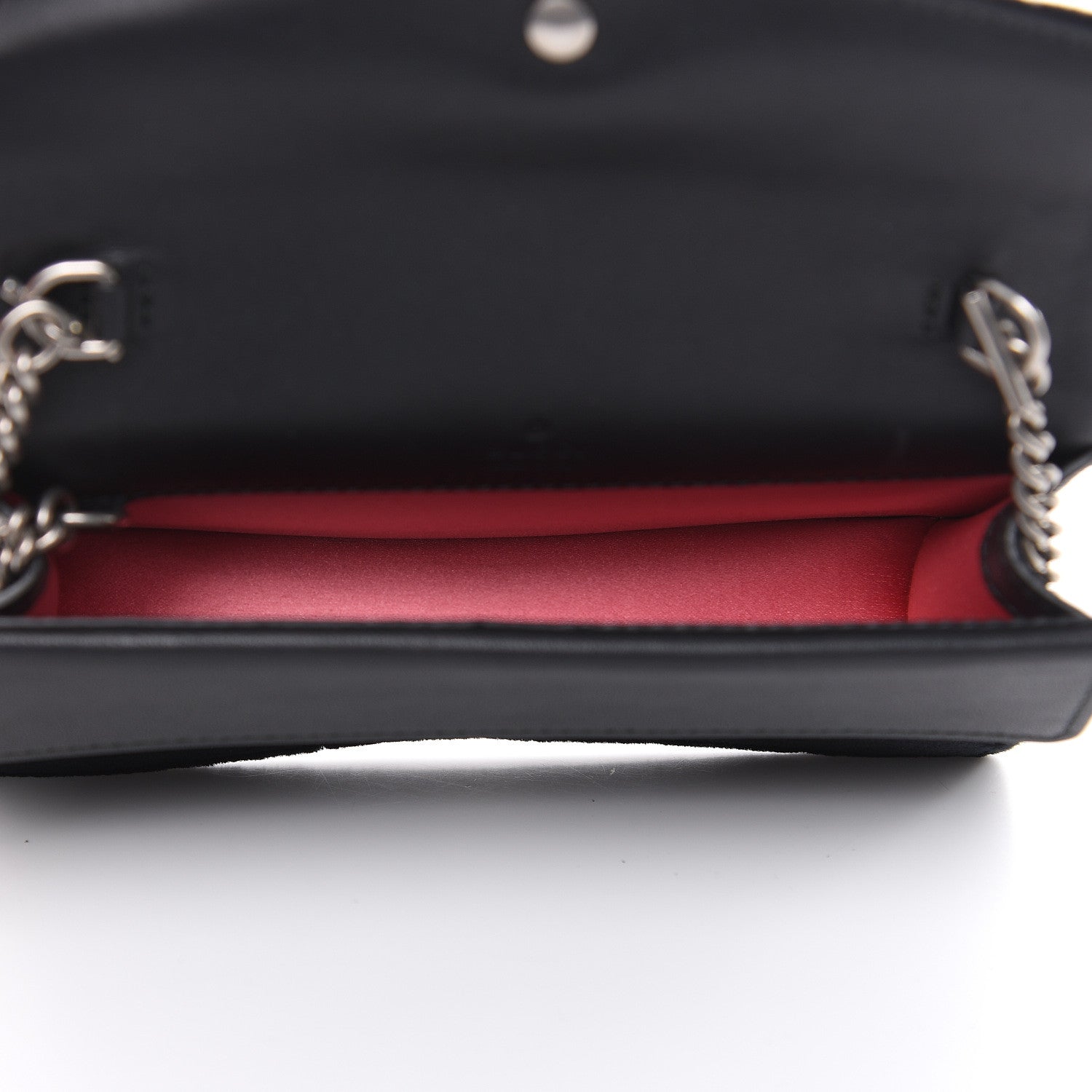 Gucci Velvet Crystal Super Mini Dionysus Shoulder Bag Black 5 of 10