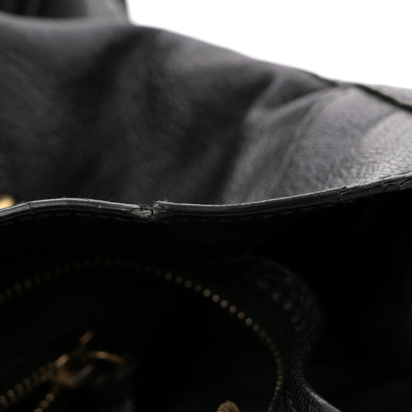 Agneau Classic Gold Hardware City Black