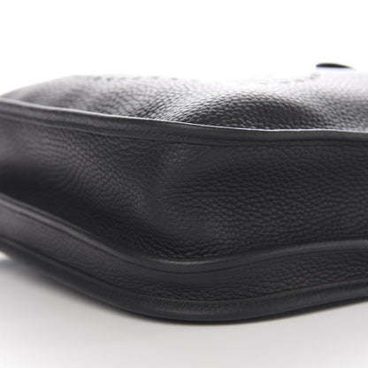 Hermes Taurillon Clemence Evelyne III PM Black 9 of 11