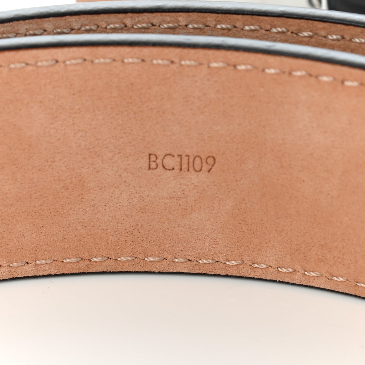 Epi 30mm LV Initiales Belt 95 38 Black