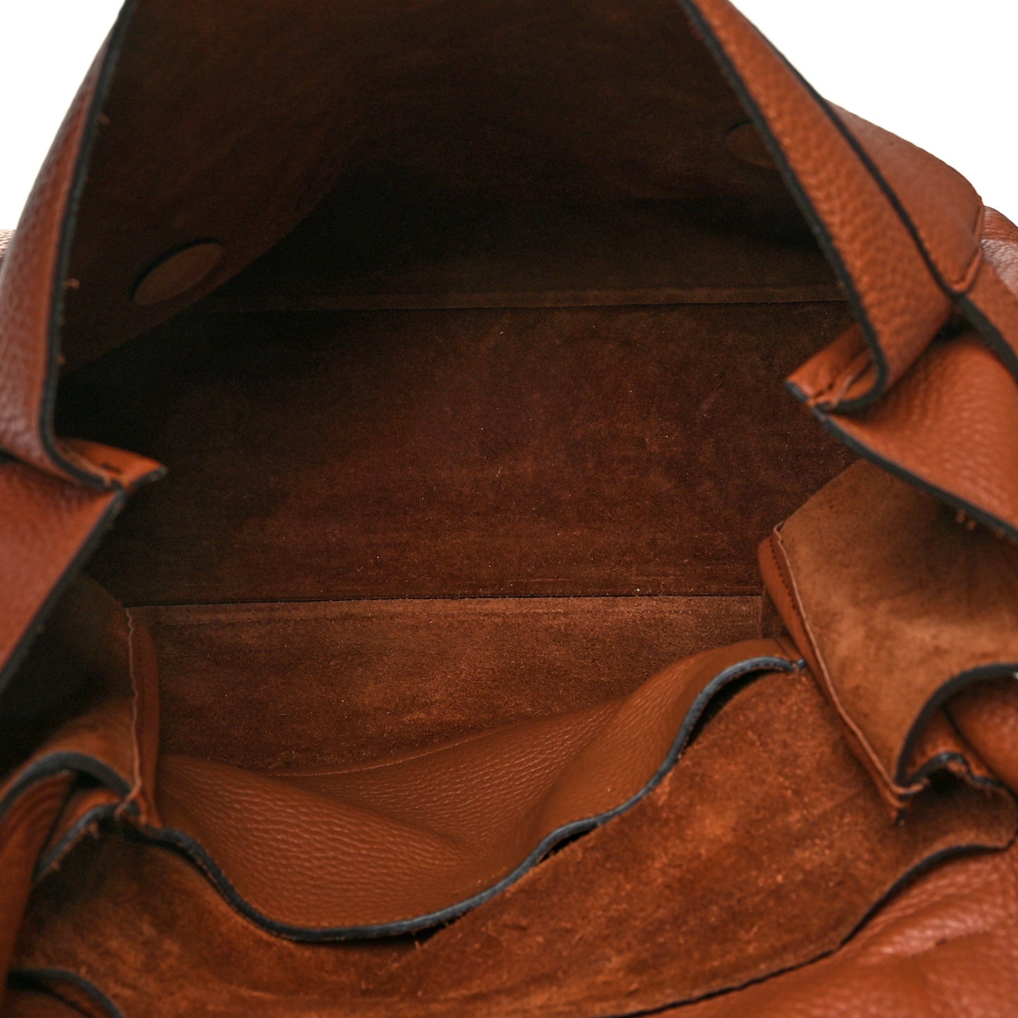 Heavy Grain Oversized Alexa Chestnut