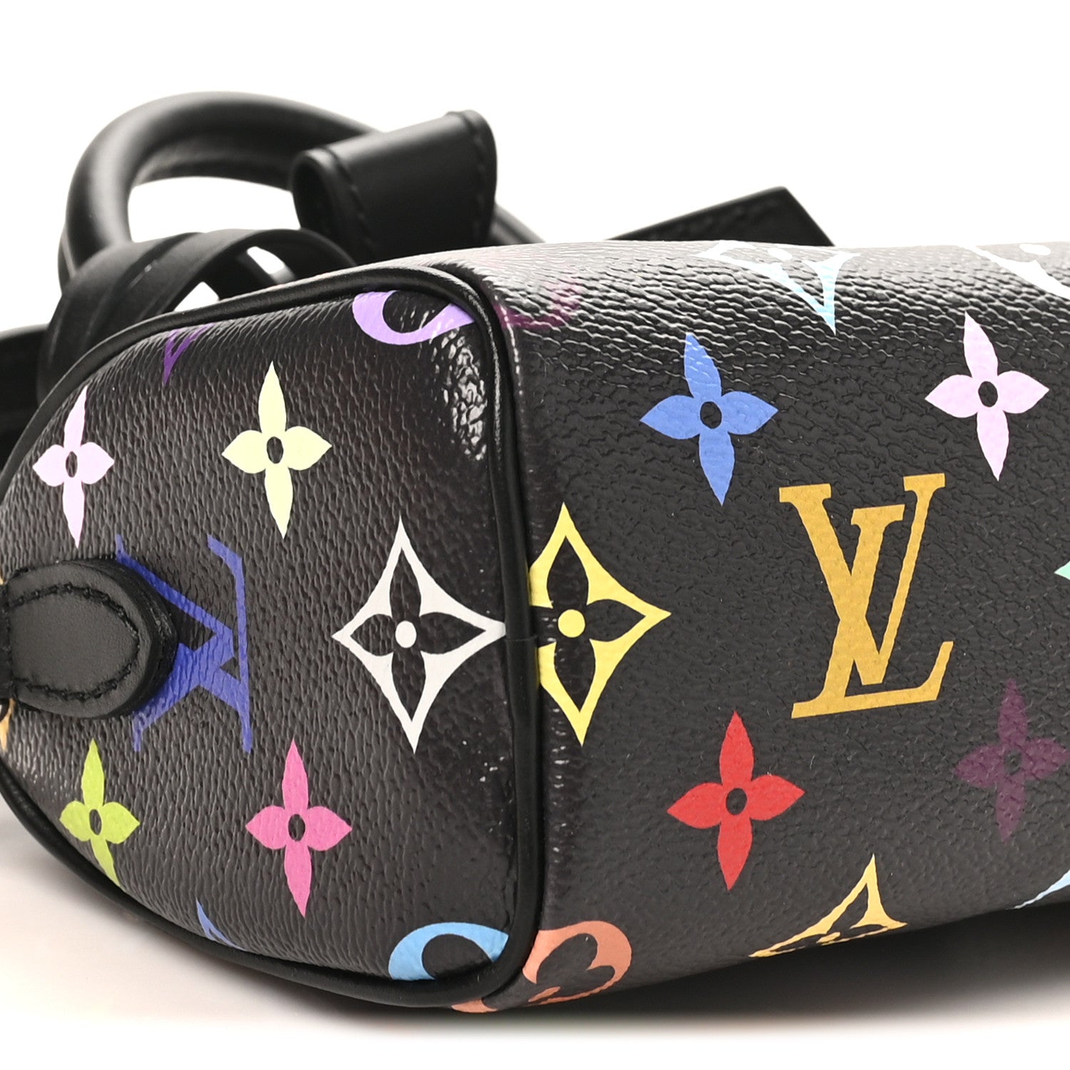 Louis Vuitton LV X TM Monogram Multicolor Nano Speedy Black 8 of 10