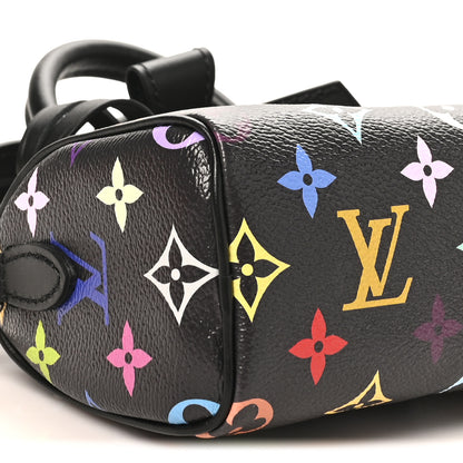 Louis Vuitton LV X TM Monogram Multicolor Nano Speedy Black 8 of 10