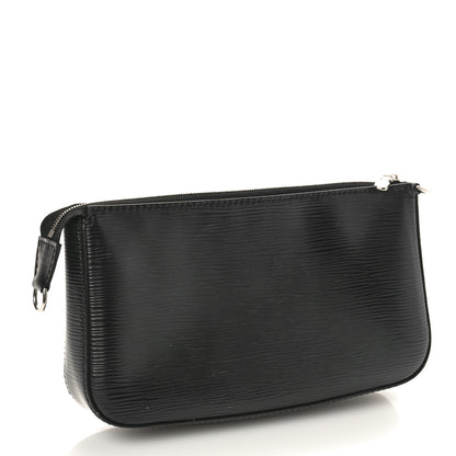 Louis Vuitton Epi Pochette Accessories NM Black 3 of 8