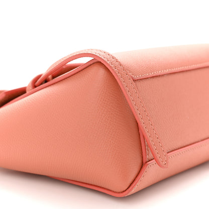 Celine Grained Calfskin Pico Belt Bag Lychee 9 of 10