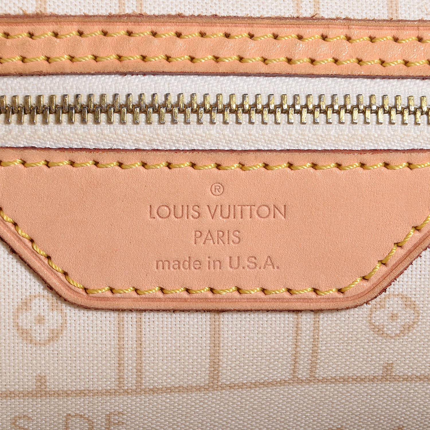 Louis Vuitton Damier Azur Neverfull MM 6 of 7