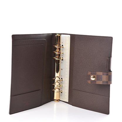 Louis Vuitton Damier Ebene Large Ring Agenda Cover 5 of 7