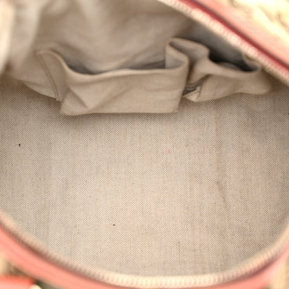 Gucci Monogram Vintage Web Medium Boston Pink 5 of 13