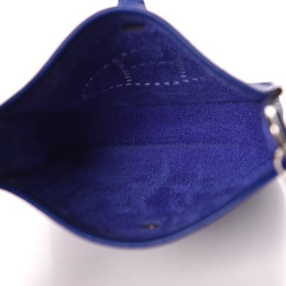 Hermes Taurillon Clemence Evelyne TPM Bleu Electrique 7 of 11