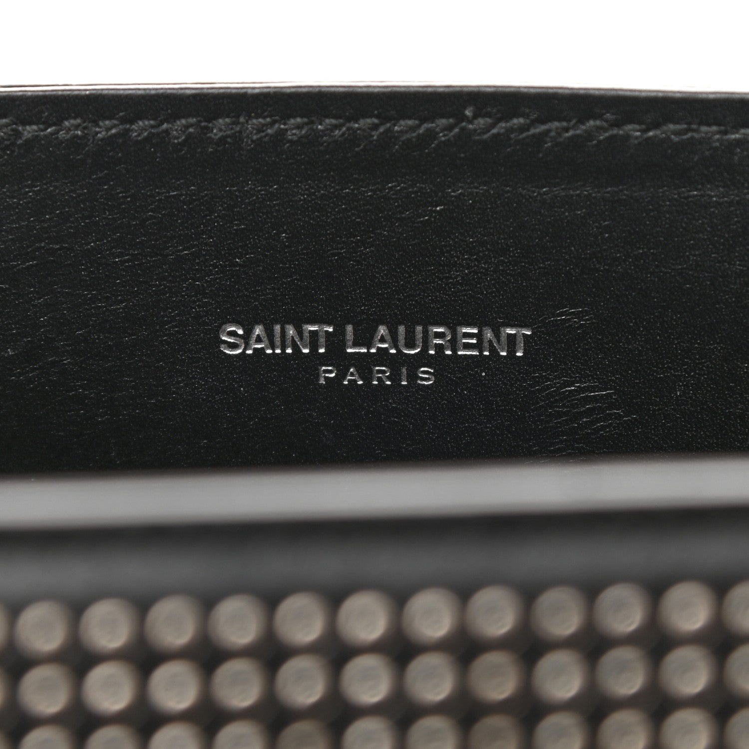 Saint Laurent Calfskin Studded Small Sac De Jour Black 5 of 9