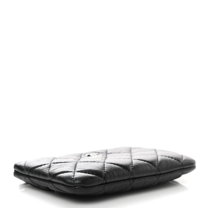Chanel Lambskin Quilted Small Cosmetic Case Black 4 of 10