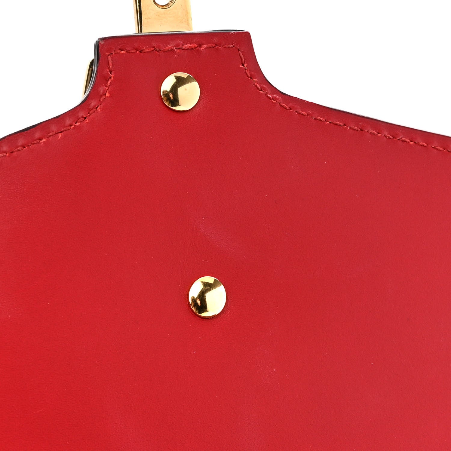 Gucci Calfskin Small Sylvie Shoulder Bag Hibiscus Red 11 of 12