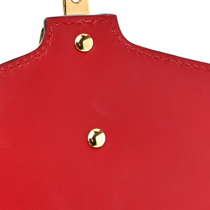 Gucci Calfskin Small Sylvie Shoulder Bag Hibiscus Red 11 of 12