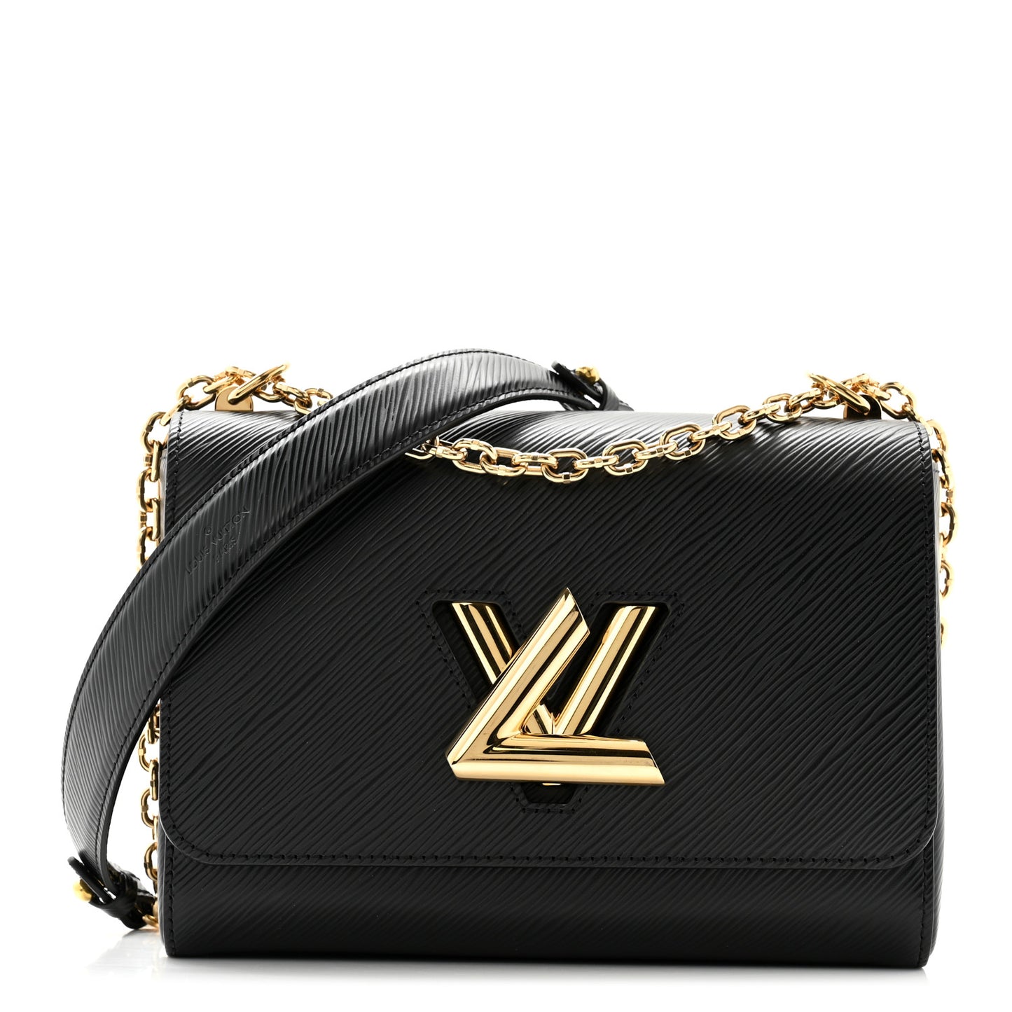 Epi Twist Shoulder Bag MM Black