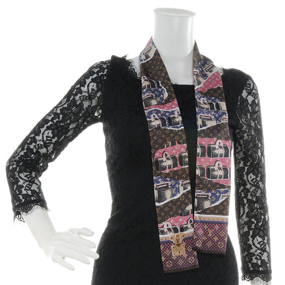 Louis Vuitton Silk Monogram Wallpaper Bandeau 2 of 4