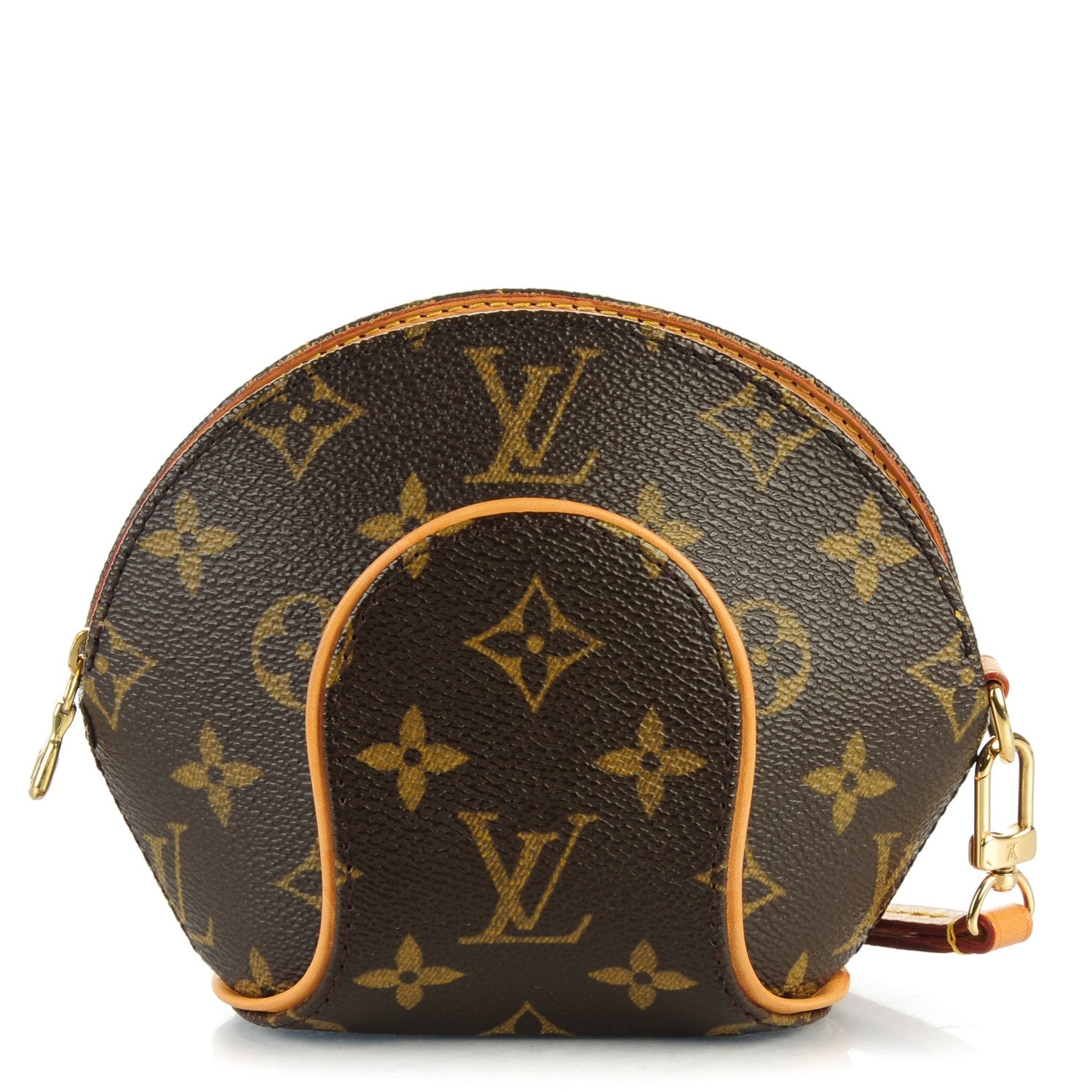 Louis Vuitton Monogram Mini Ellipse Wristlet Clutch 1 of 7