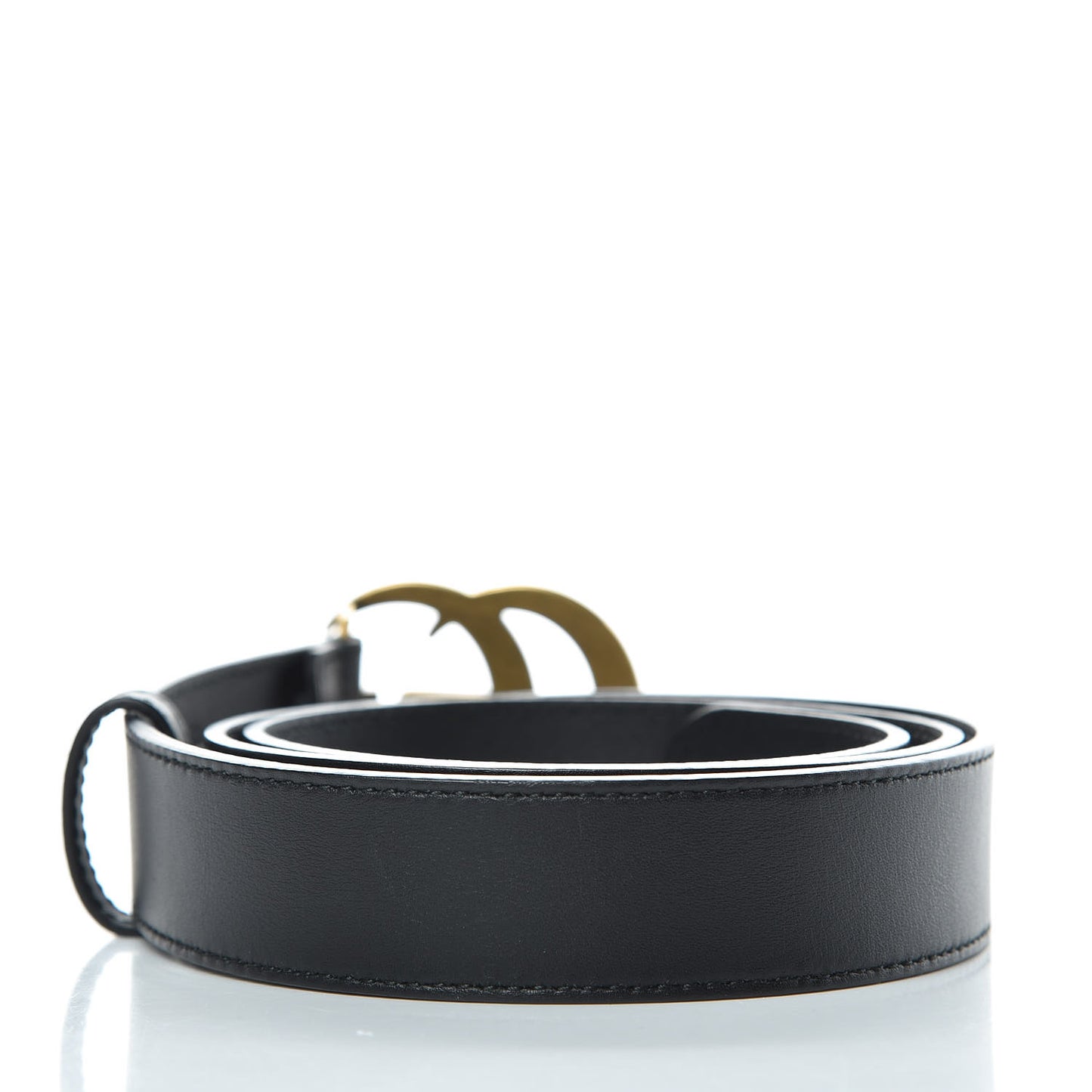 Calfskin Double G 30mm Belt 90 36 Black