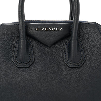Givenchy Sugar Goatskin Mini Antigona Night Blue 8 of 13