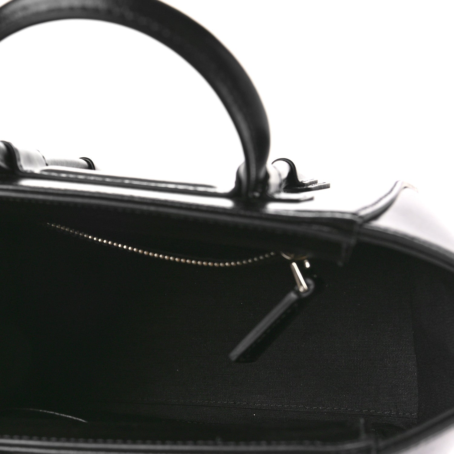 Givenchy Box Calfskin Mini Lock Antigona Shoulder Bag Black 5 of 8