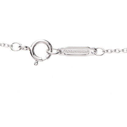 Tiffany Platinum Diamond Large Cross Pendant Necklace 6 of 8