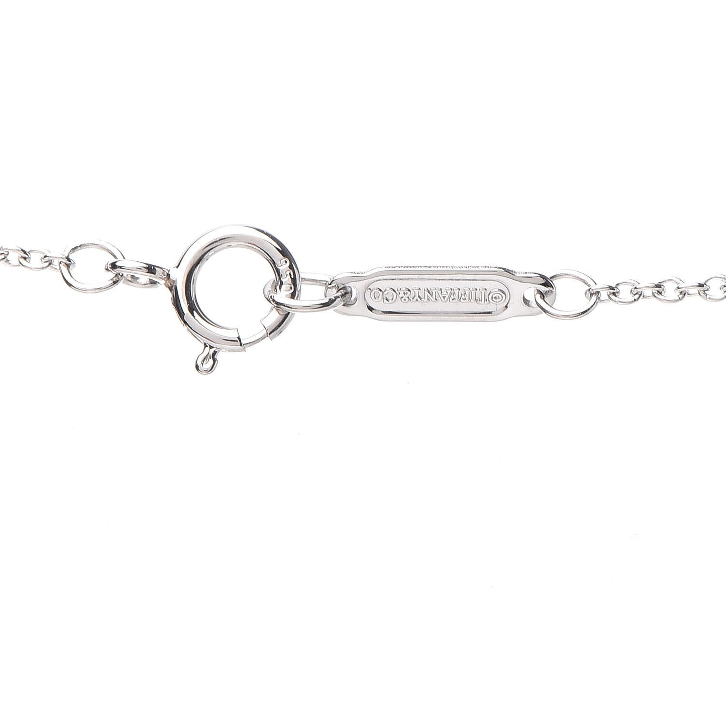 Platinum Diamond Large Cross Pendant Necklace