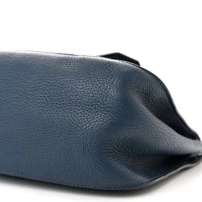 Hermes Taurillon Clemence Jypsiere 28 Bleu de Prusse 10 of 11