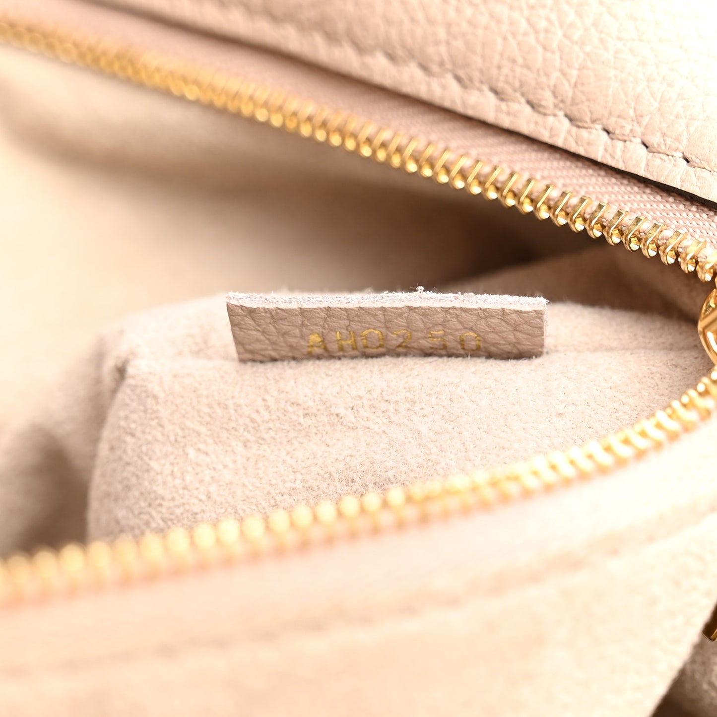 Calfskin Monogram On My Side Summer Gold