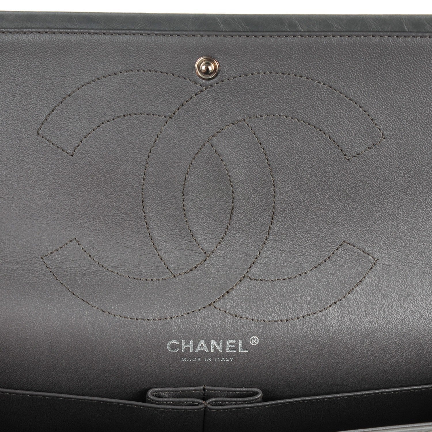 Chanel Aged Calfskin Quilted 2.55 Reissue 227 Flap Grey 6 of 8