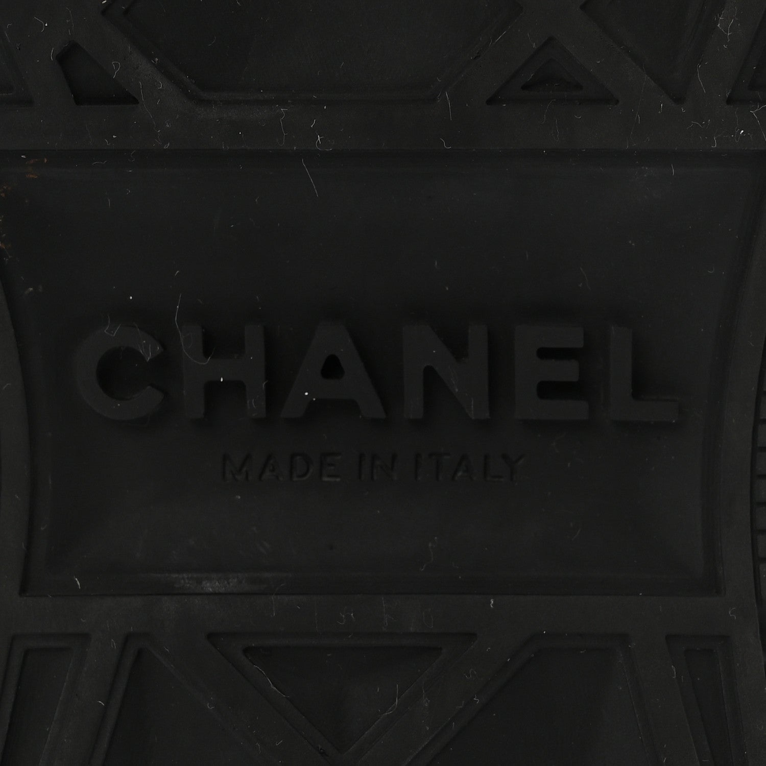 Chanel Suede Calfskin Nylon Grosgrain CC Sneakers 37 Black 7 of 9