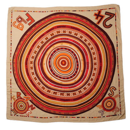 Hermes Cashmere Silk Tohu Bohu Shawl 140 GM 2 of 4