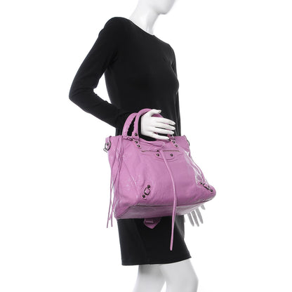 Balenciaga Agneau Classic Hardware Velo Rose Berlingot 2 of 9