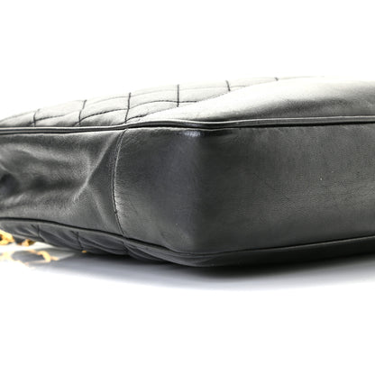 Chanel Lambskin Quilted Shoulder Bag Black 4 of 9