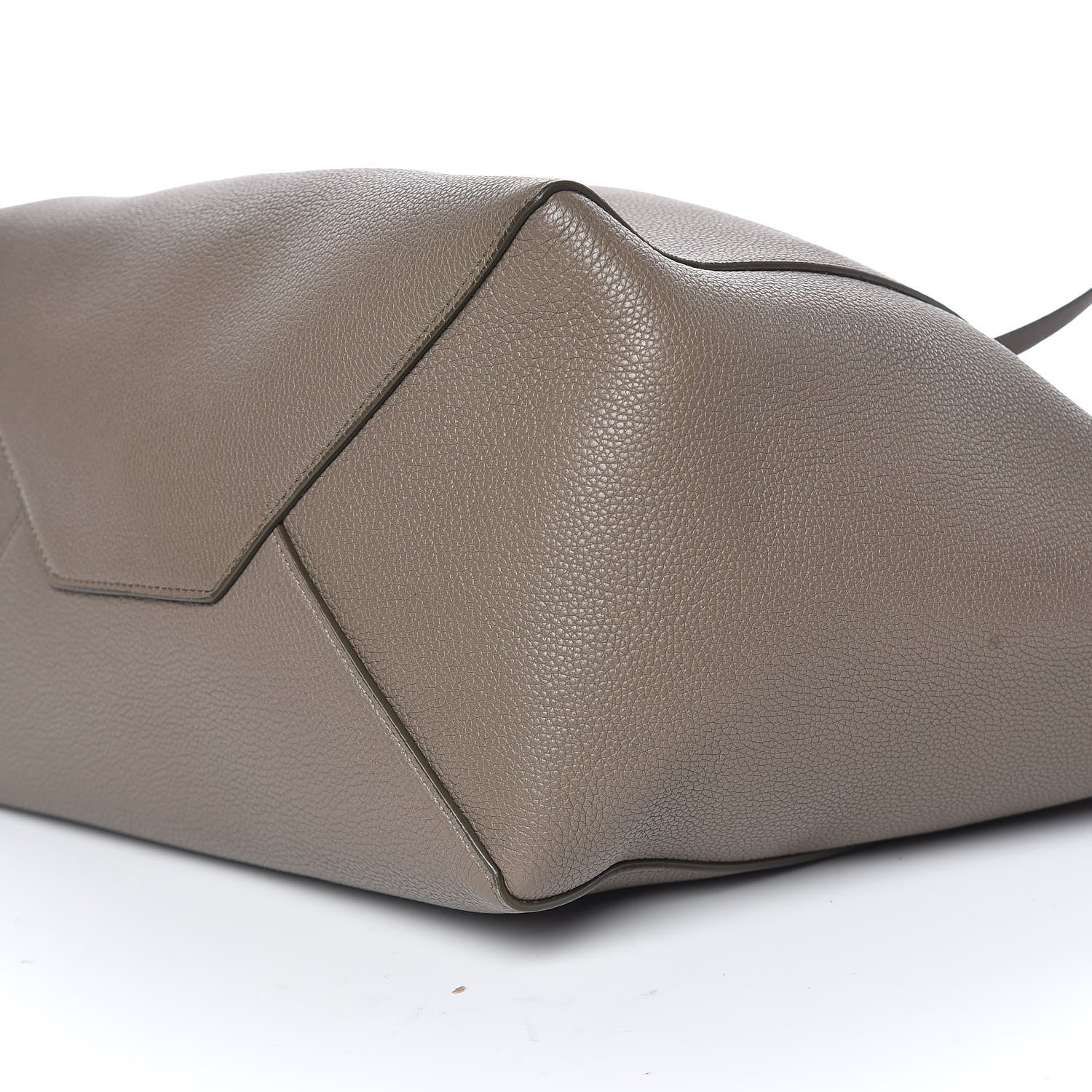 Celine Soft Grained Calfskin Small Belt Cabas Phantom Taupe 9 of 9