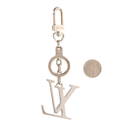 Louis Vuitton LV Initials Key Chain Holder Silver 2 of 4
